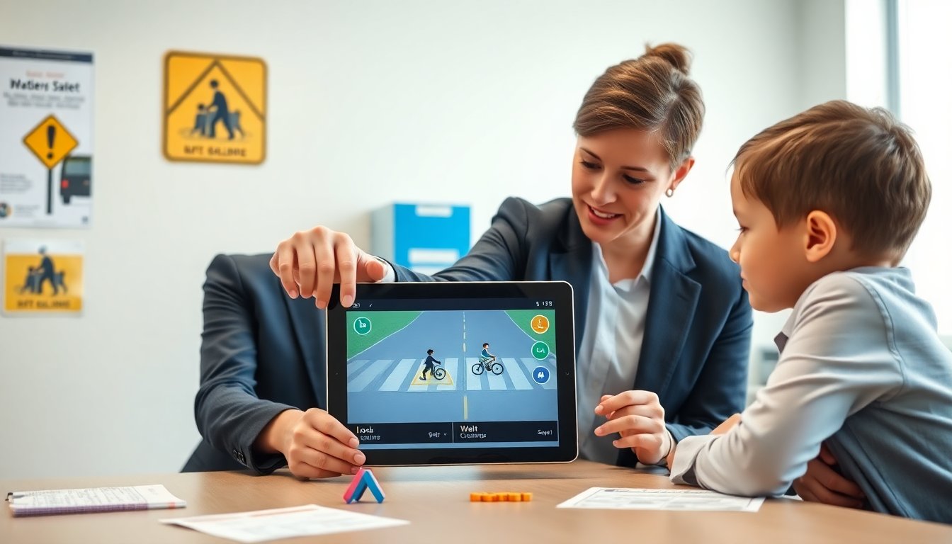 road safety lavender traverse game grosswheel